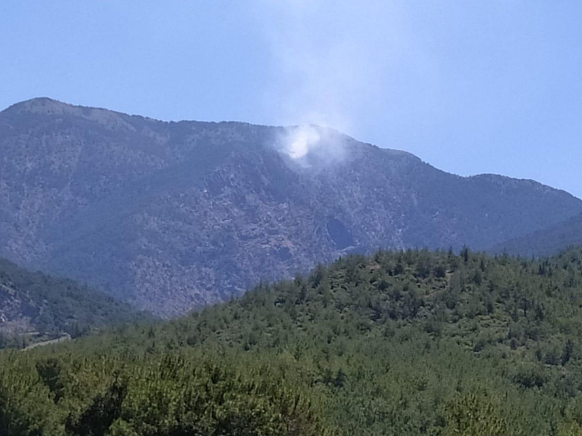 Hatay\'da ormanlık alanda çıkan yangın kontrol altına alındı