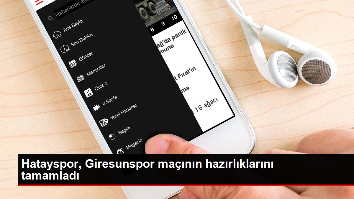 Hatayspor, Giresunspor maçının hazırlıklarını tamamladı