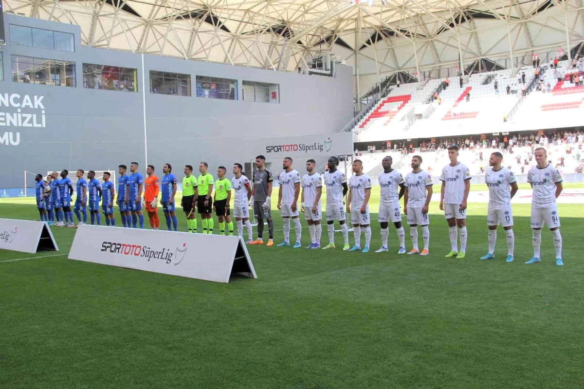 Spor Toto Süper Lig: Altay: 1 Kasımpaşa: 2 (İlk yarı)