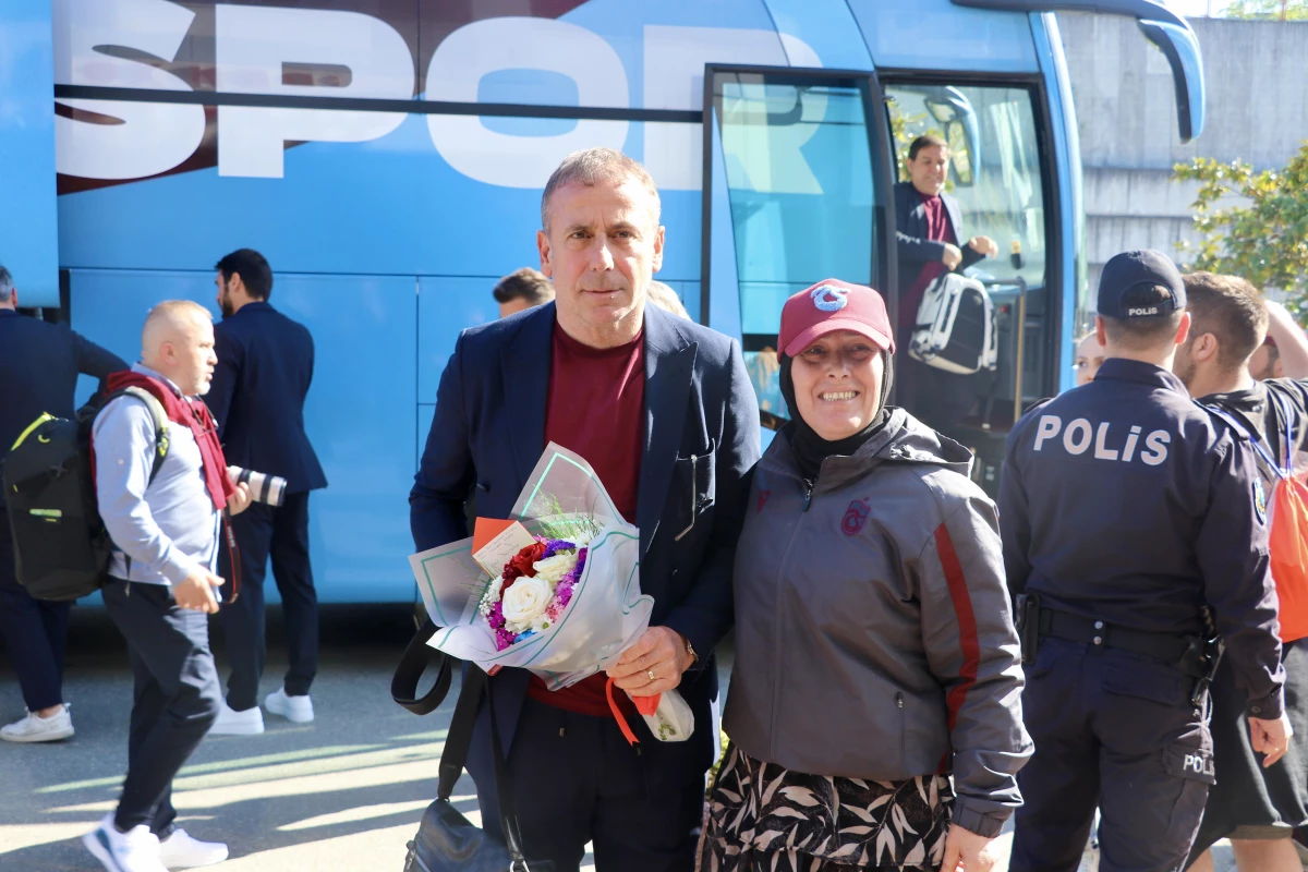 Trabzonspor kafilesi İstanbul\'a gitti