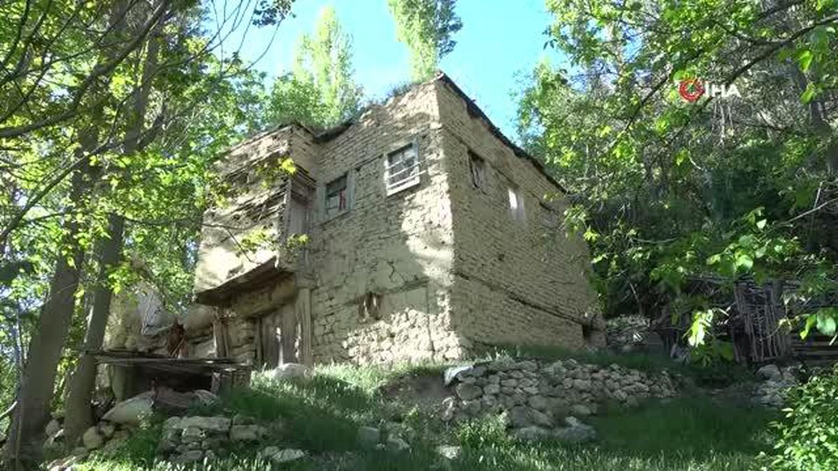 Asırlık su değirmeni harabeye döndü