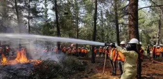 ATEŞ SAVAŞÇILARI' YANGIN SEZONUNA HAZIRLANIYOR