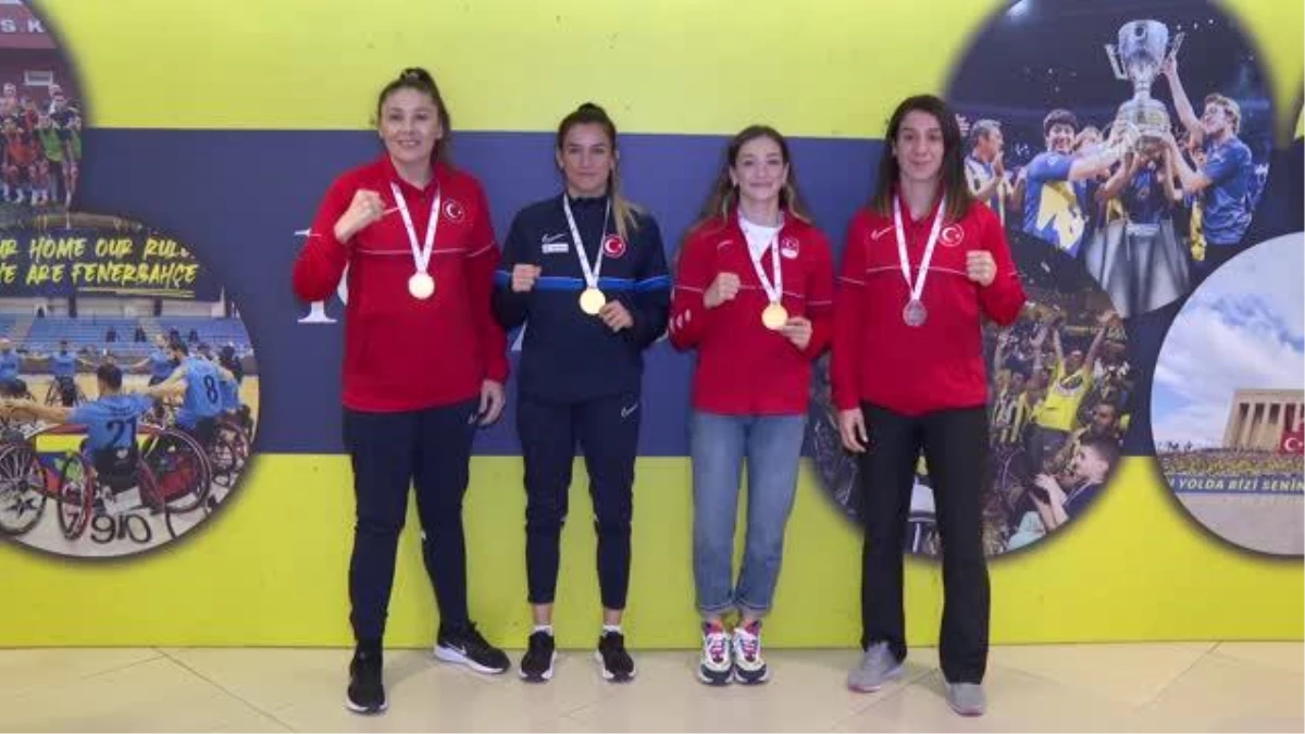 Fenerbahçeli madalyalı boksörlerin hedefi olimpiyat altını