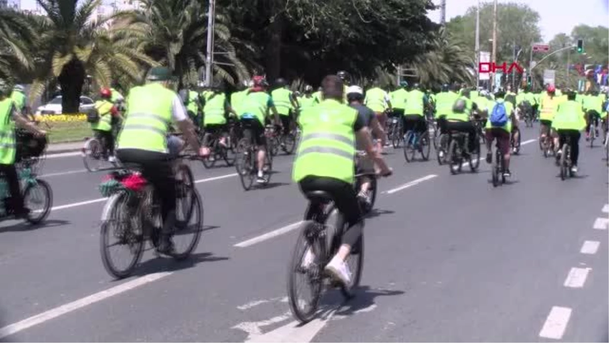 İSTANBUL-TARİHİ YARIMADA\'DA PEDALLAR BAĞIMLIKLA MÜCADELE İÇİN ÇEVRİLDİ