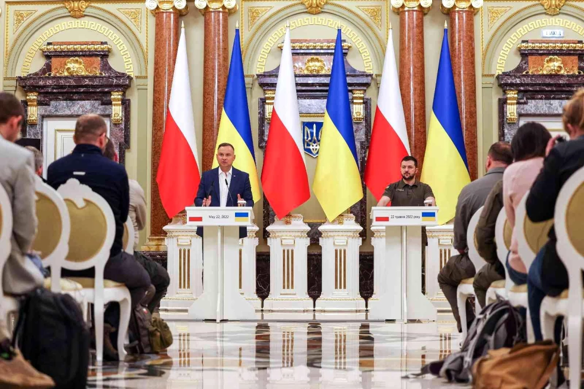 Polonya Devlet Başkanı Duda: "Dünyanın büyük bir gıda üreticisi olan Ukrayna\'ya ihtiyacı var"