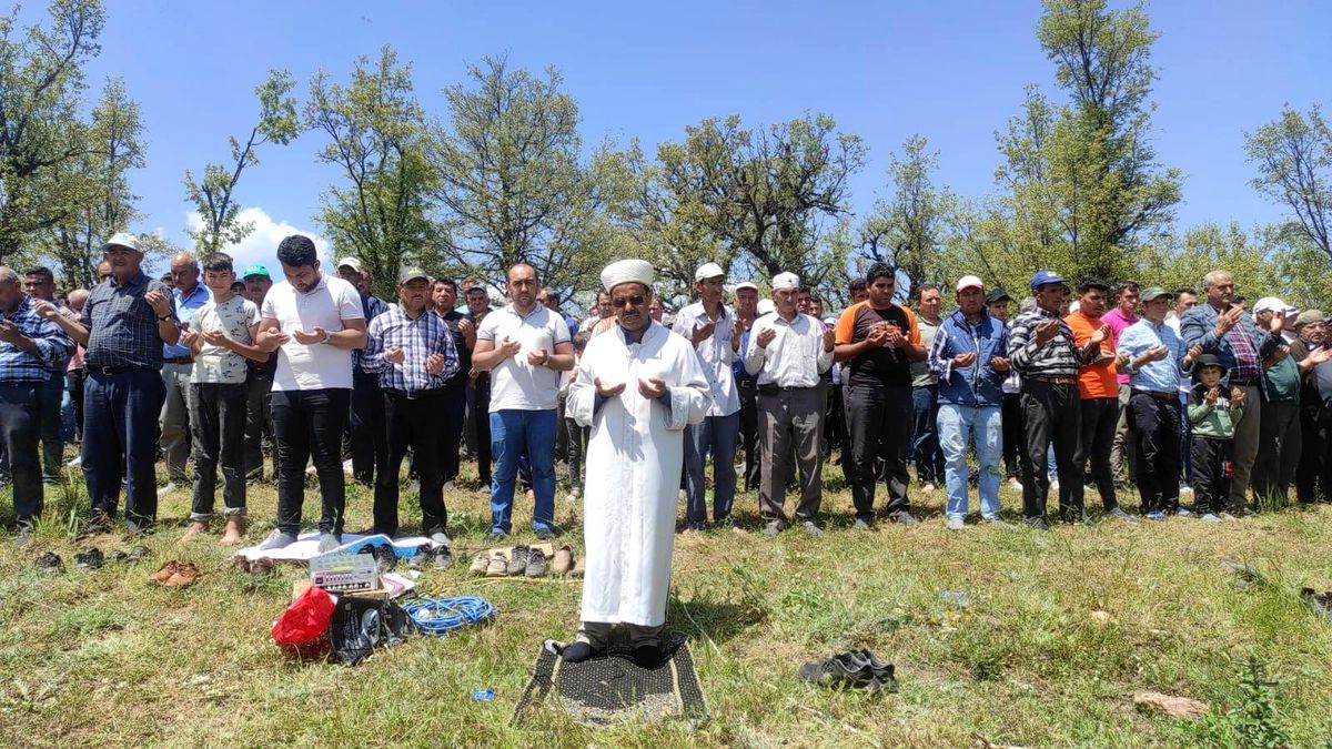 Sarıgöl\'de yağmur duası yapıldı