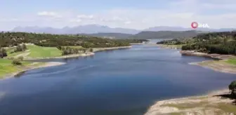 Barajlardaki korkutan kuraklığın yerini masmavi sular aldı