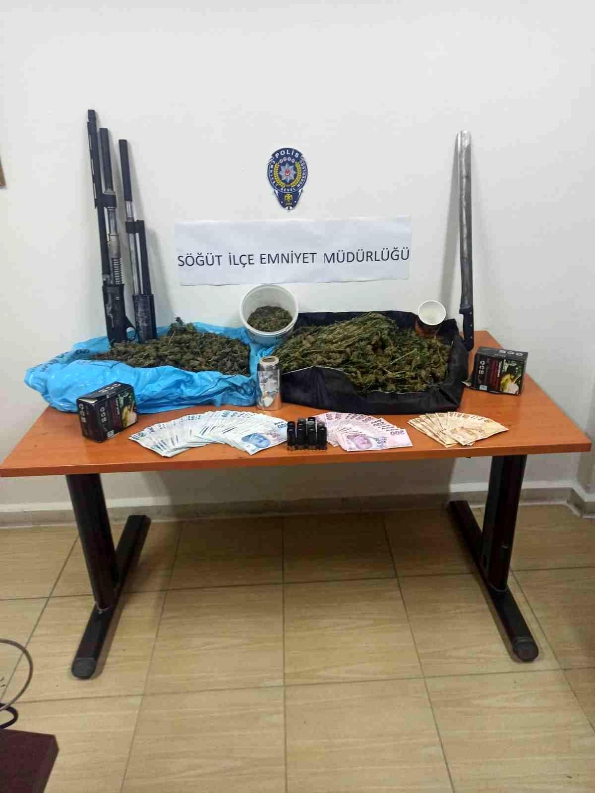 Bilecik\'te 2 kilo uyuşturucu madde ele geçirildi