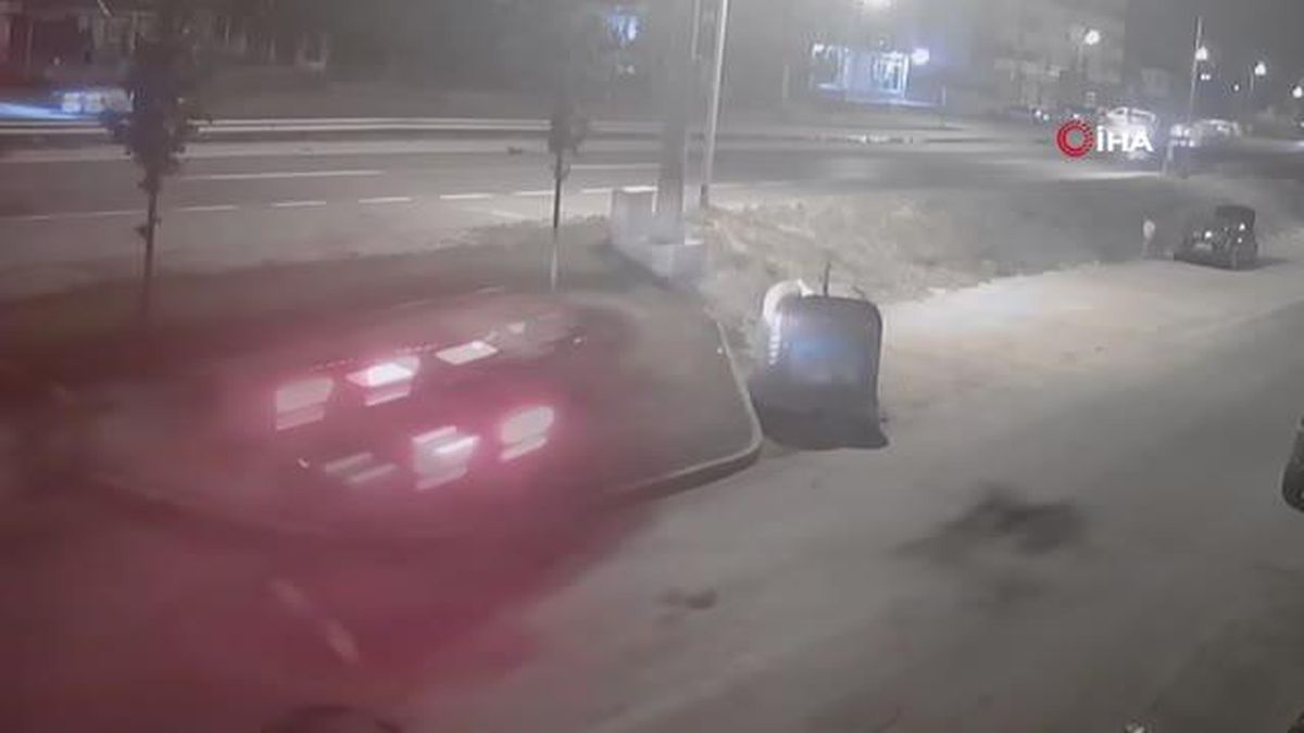 Büyükçekmece'de cinayet gibi kaza kamerada