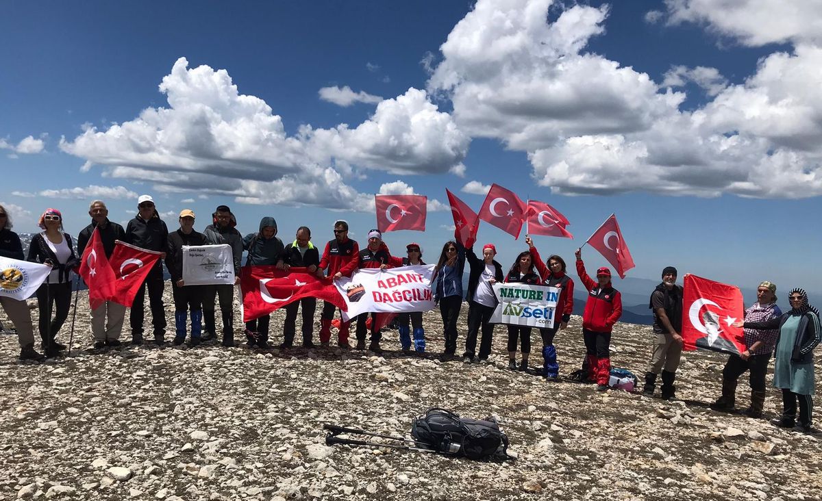 Çankırı'da dağcılar 'Gençlik Haftası' tırmanışı yaptı