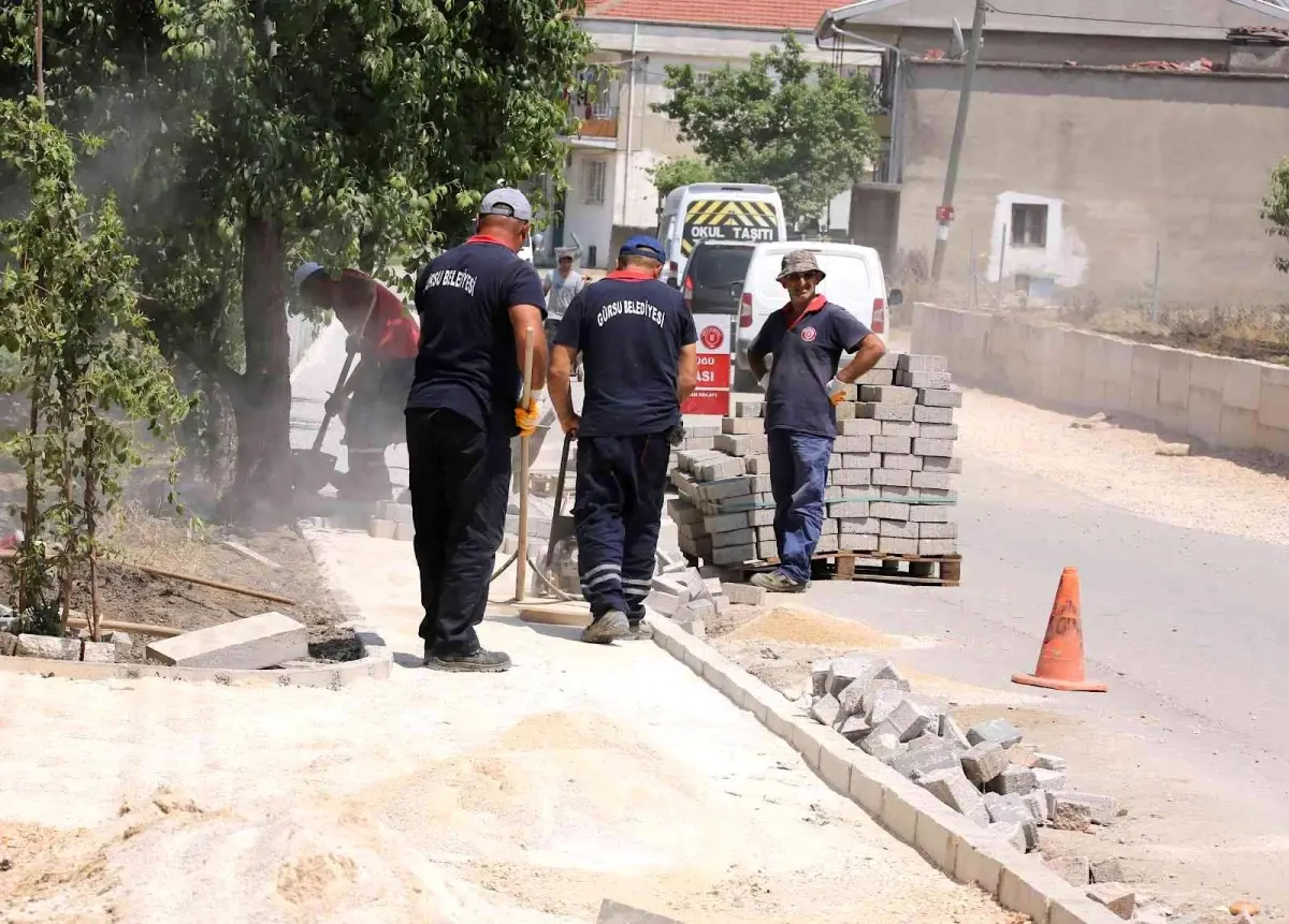 Gürsu İsabey yolu genişliyor