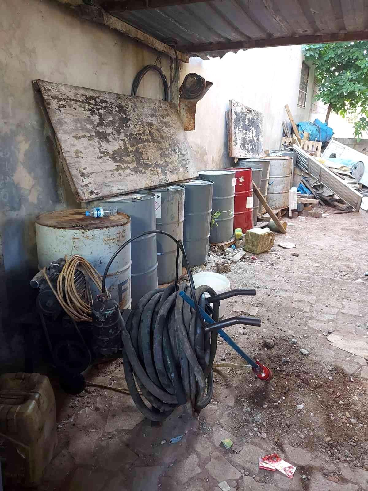 Hatay\'da kaçak mazot operasyonu
