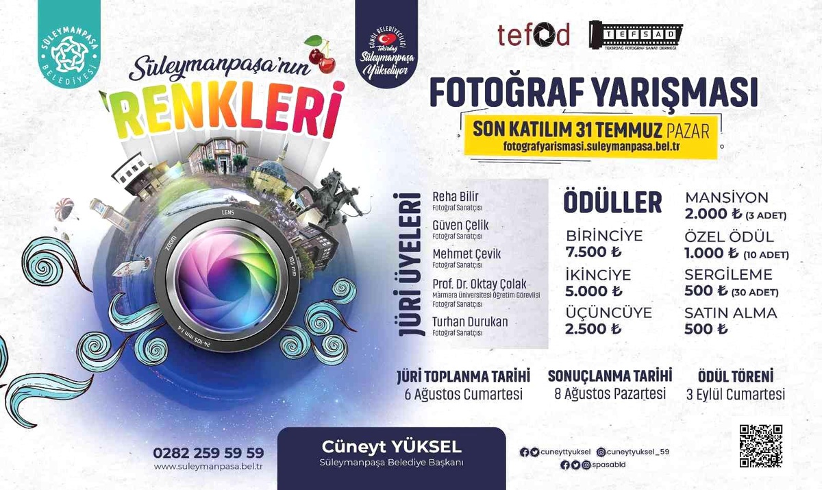 Süleymanpaşa\'da fotoğraf yarışması