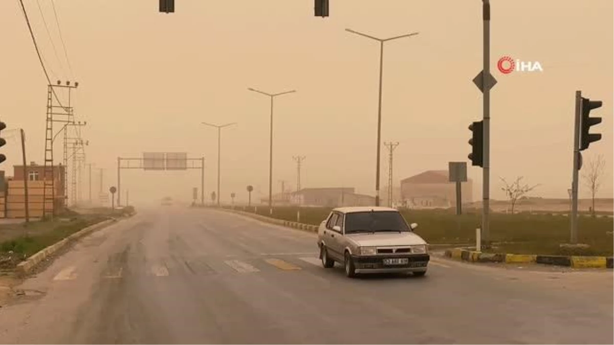 Tatvan\'da toz bulutları hayatı olumsuz etkiliyor