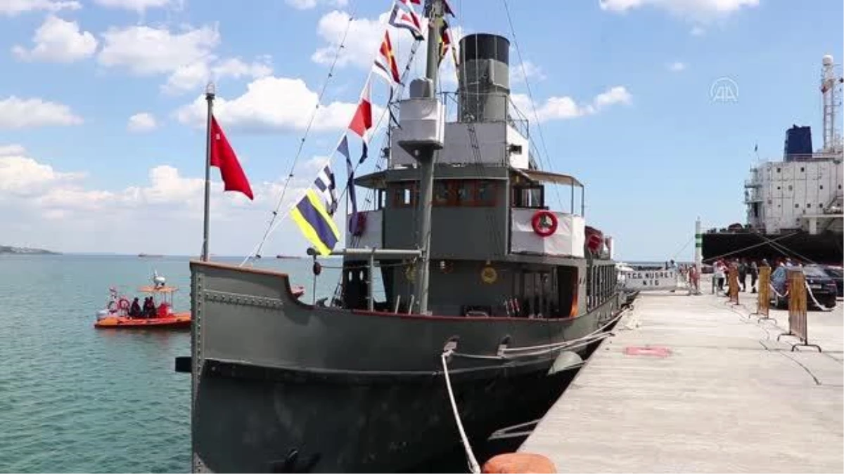 TCG Nusret Müze Gemisi, Tekirdağ\'da ziyarete açıldı