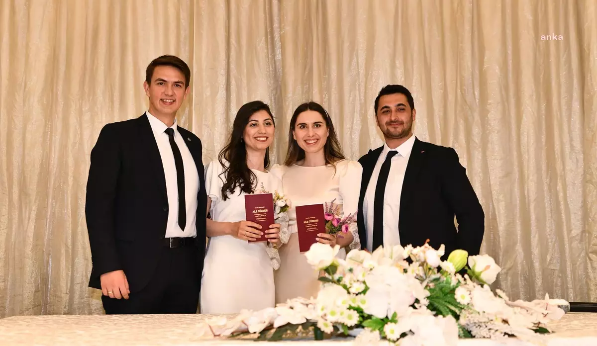 Tepebaşı'nda İkiz Kardeşlerin Çifte Mutluluğu