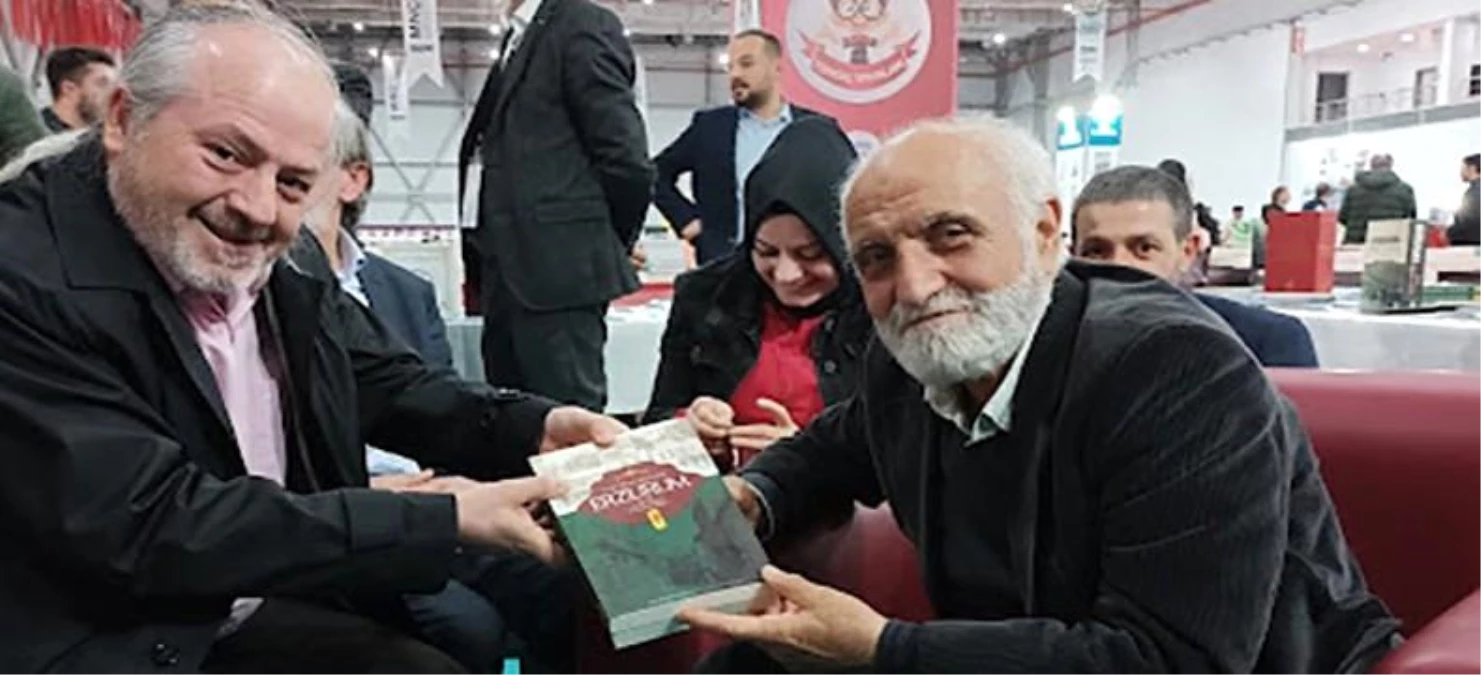 TYB Erzurum Şube Başkanı İspirli\'den Başkan Sekmen\'e kitap fuarı teşekkürü