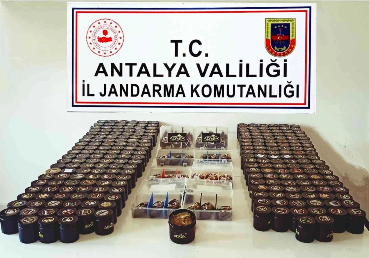 Antalya\'da 268 paket kaçak nargile tütünü ele geçirildi