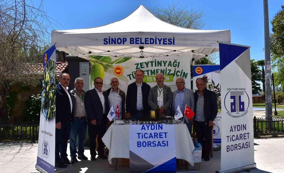 Aydın Memecik Zeytinyağı Sinop\'ta tanıtıldı
