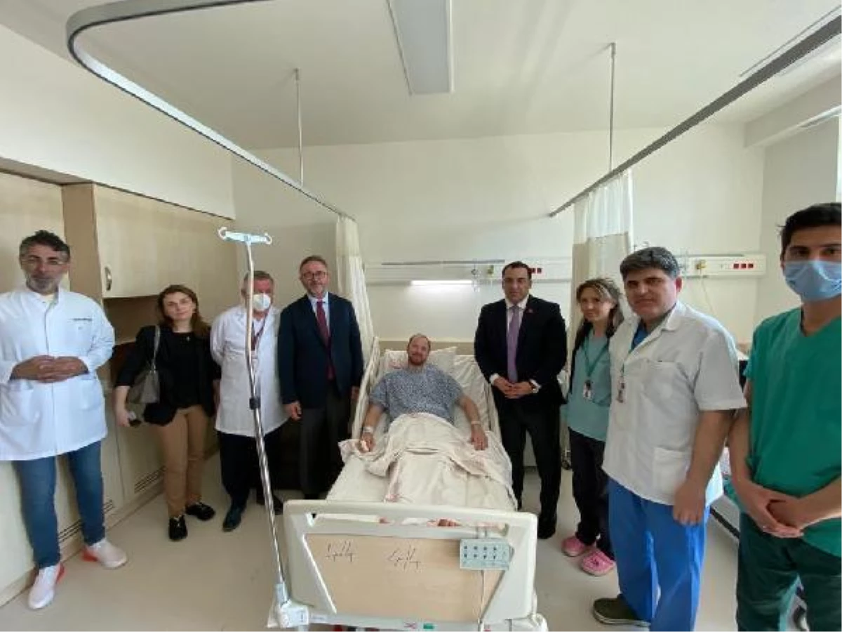 Beyoğlu\'nda bıçaklanan turiste ziyaret