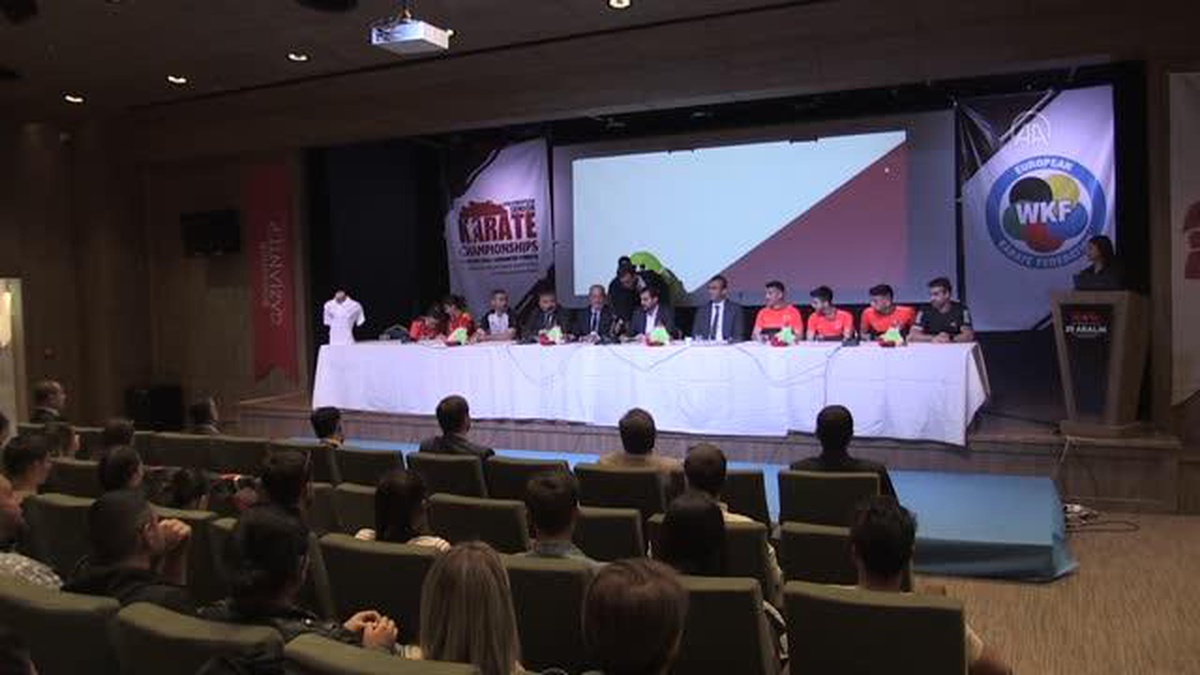 GAZİANTEP - 57. Avrupa Büyükler Karate Şampiyonası\'nın lansmanı yapıldı