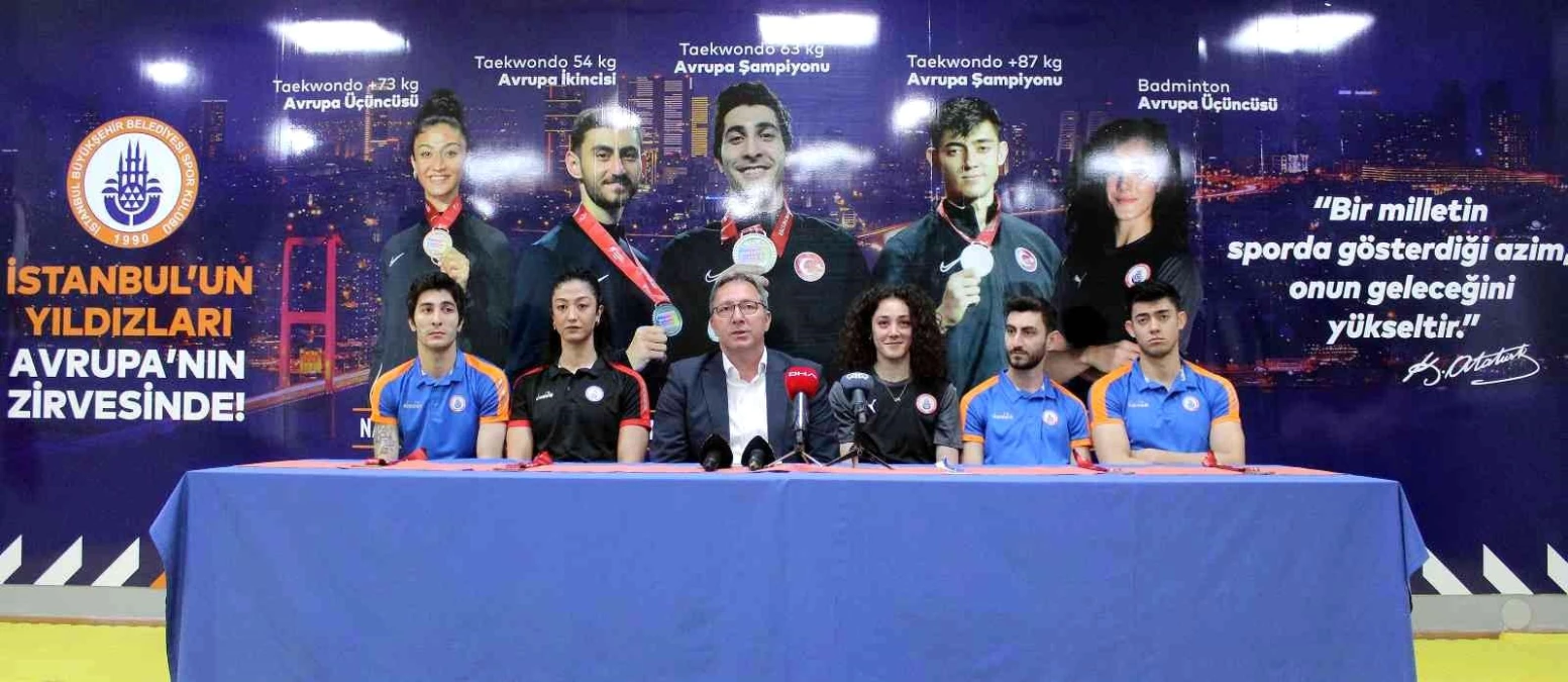 İBB Spor Kulübü, Avrupa Tekvando Şampiyonası\'na damga vurdu