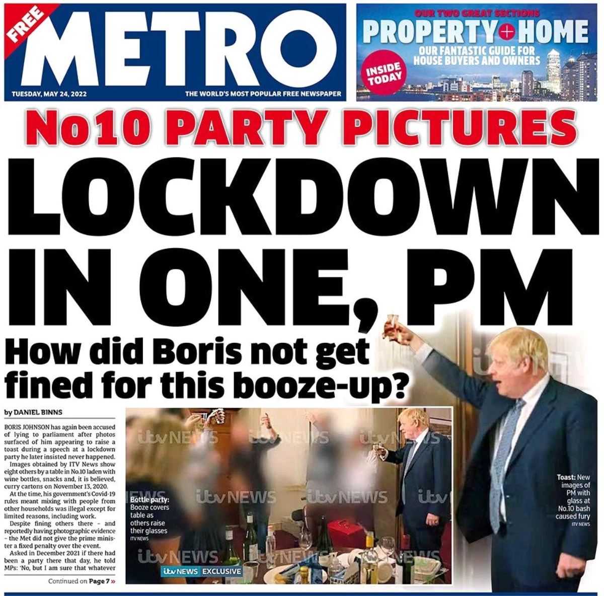 İngiltere\'de parti skandalı: Başbakan Johnson\'ın fotoğrafları basına sızdı
