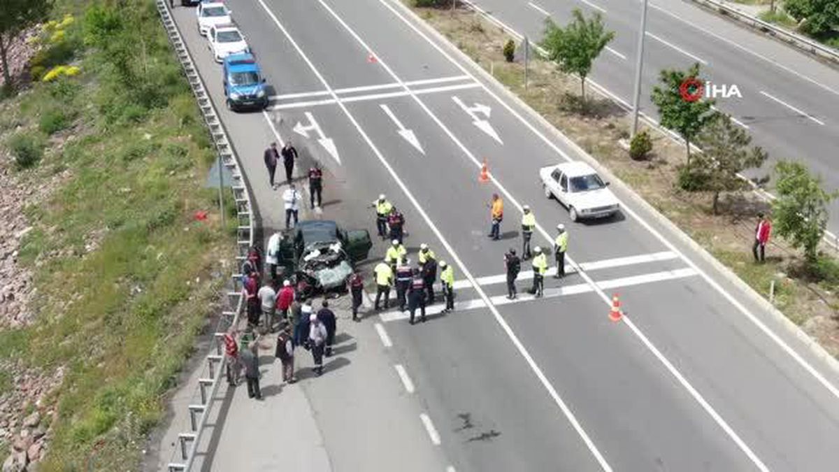 Kayseri'de trafik kazası: 3 ölü, 2 ağır yaralı