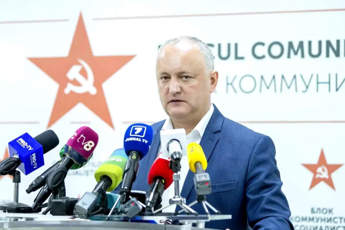 Moldova\'nın eski Cumhurbaşkanı Dodon gözaltına alındı