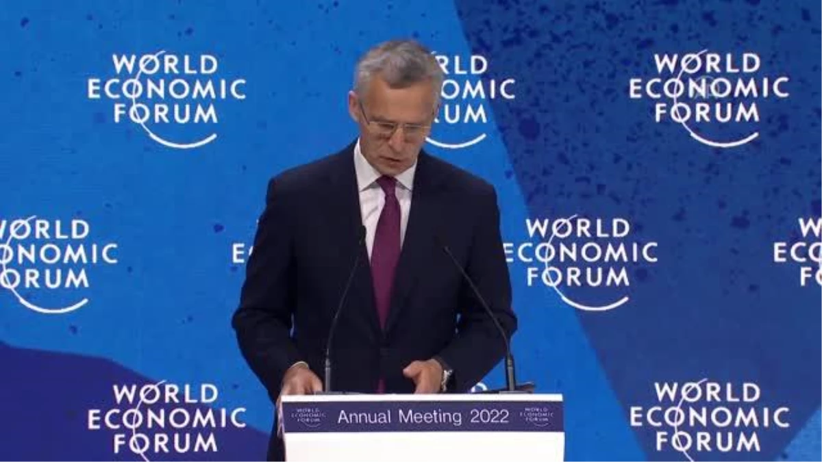NATO Genel Sekreteri Stoltenberg, Davos\'ta