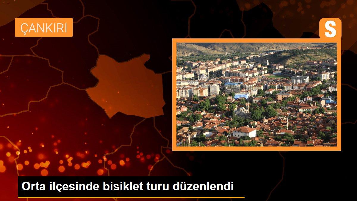 Orta ilçesinde bisiklet turu düzenlendi