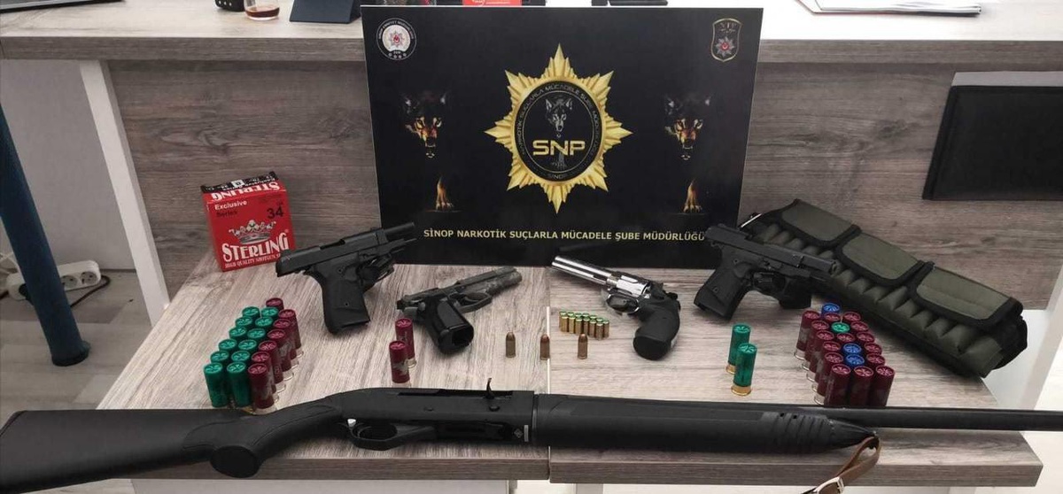 Sinop\'ta uyuşturucu operasyonunda 12 kişi yakalandı