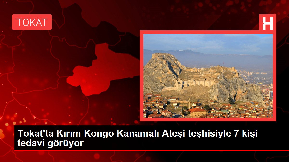 Tokat'ta Kırım Kongo Kanamalı Ateşi teşhisiyle 7 kişi tedavi görüyor