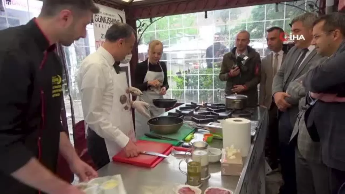 Vali Taşbilek önlük giyerek mutfağa girdi, Hünkar Beğendi yaptı