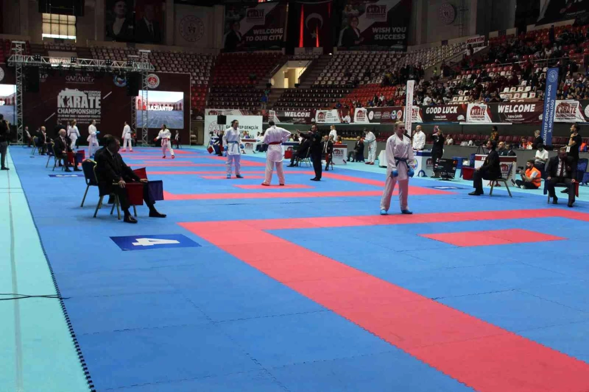 57. Avrupa Büyükler Karate Şampiyonası Gaziantep\'te başladı
