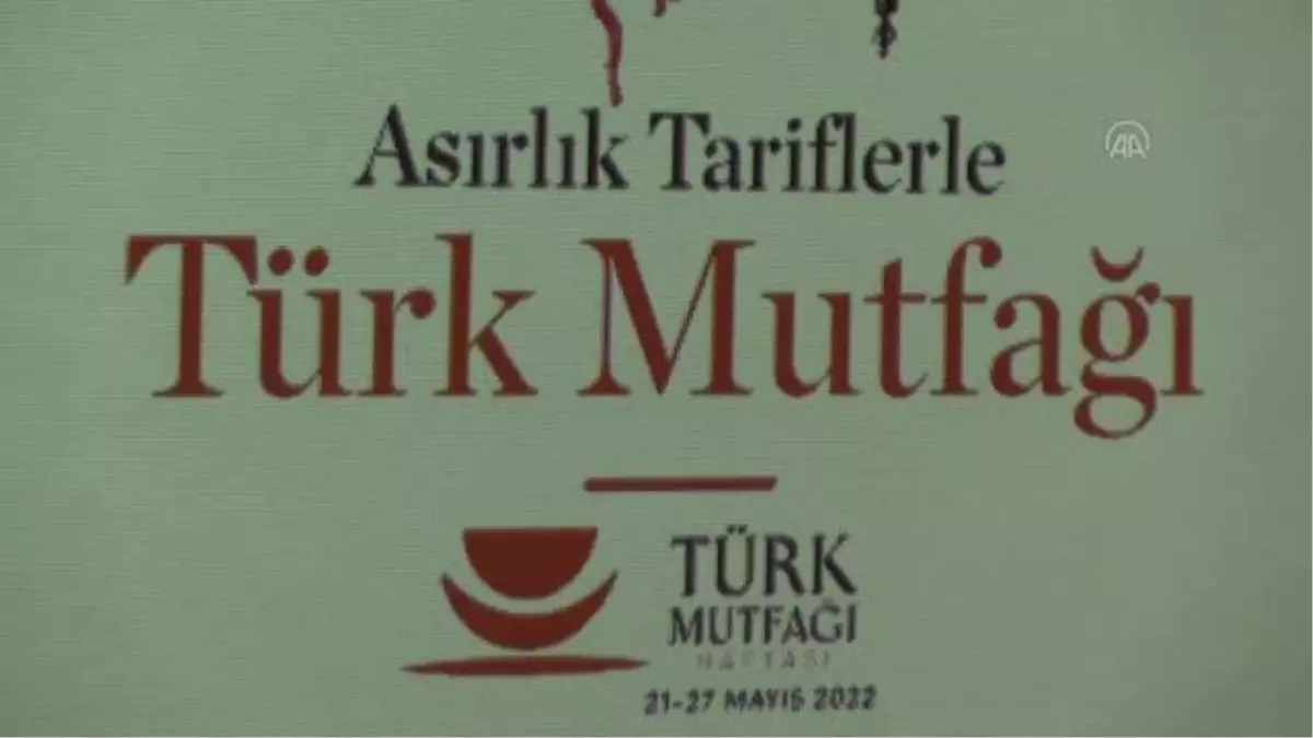 'Asırlık Tariflerle Türk Mutfağı' paneli düzenlendi