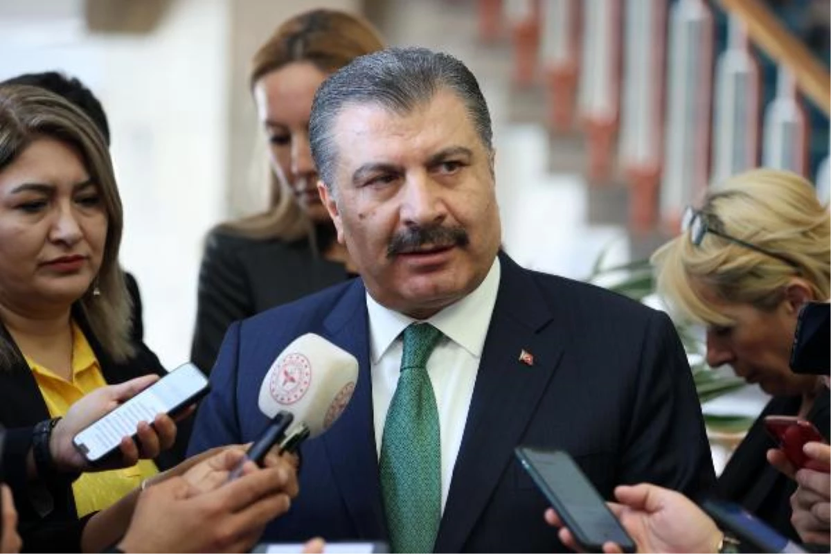 Sağlık Bakanı Fahrettin Koca, Meclis\'te gazetecilerin sorularını yanıtladı Açıklaması