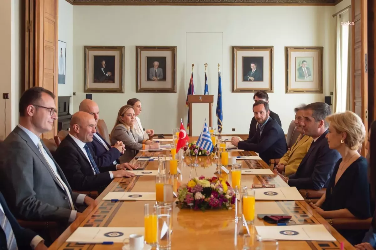 Başkan Soyer, Atina Belediyesi'yle Dört Konuda Mutabakata Vardı