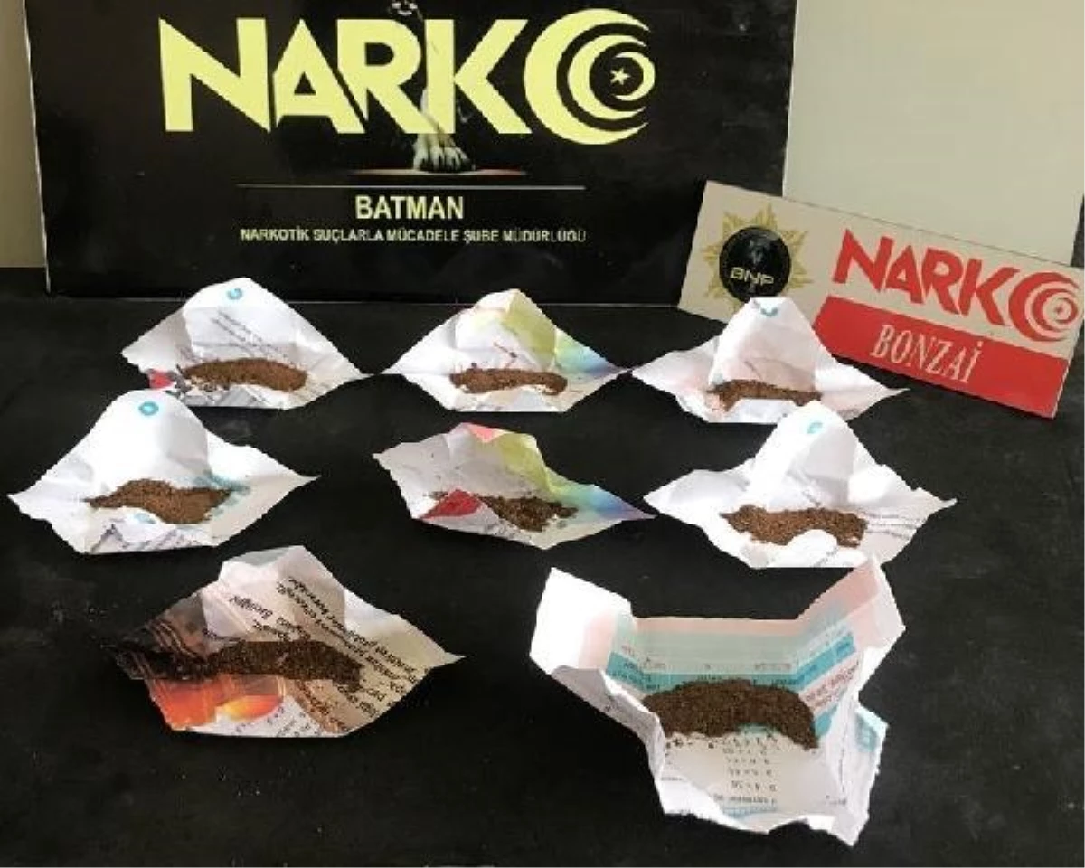 Batman'da uyuşturucu operasyonu: 21 gözaltı