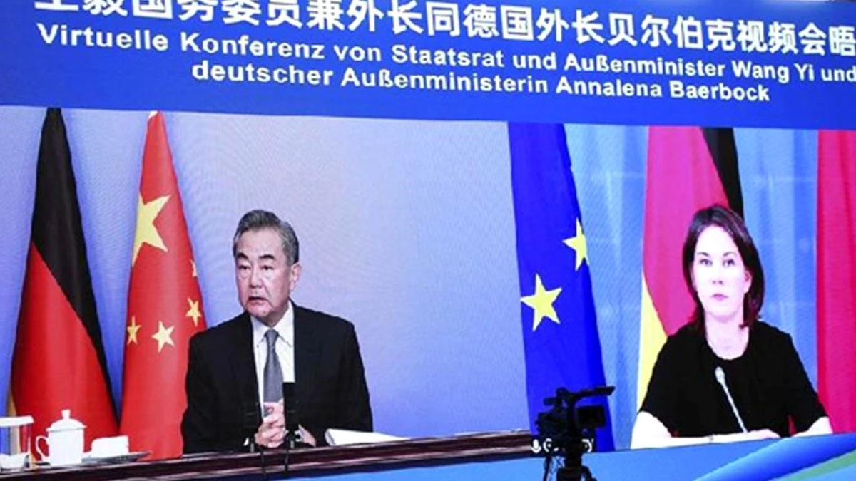 Çin ve Almanya Dışişleri Bakanları İkili İlişkiler ve Çok Taraflılık Üzerine Sanal Toplantı Düzenledi