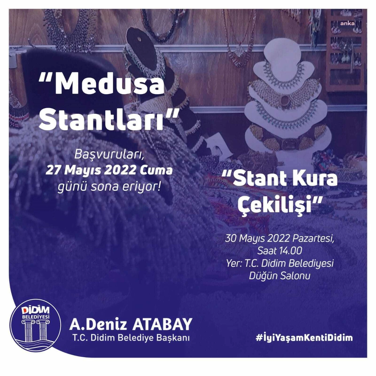 Didim\'de Medusa Takı Stantları Tekrar Vatandaşlarla Buluşacak