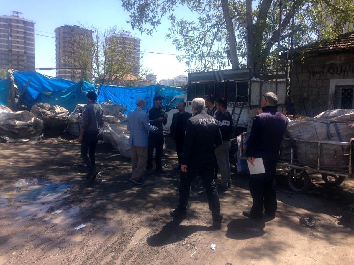 Hurdacılarda denetimler sürüyor