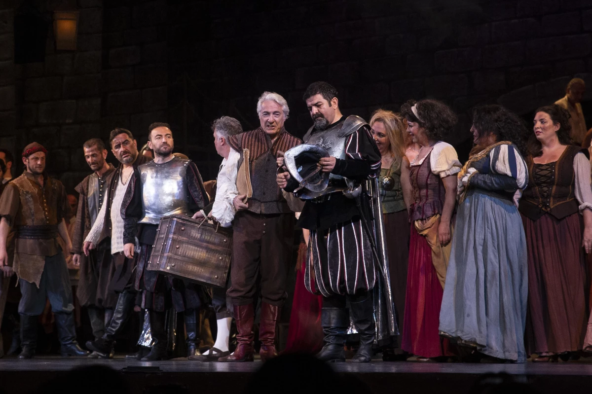 İstanbul Devlet Opera ve Balesi "Mançalı Adam" operasını sahneledi