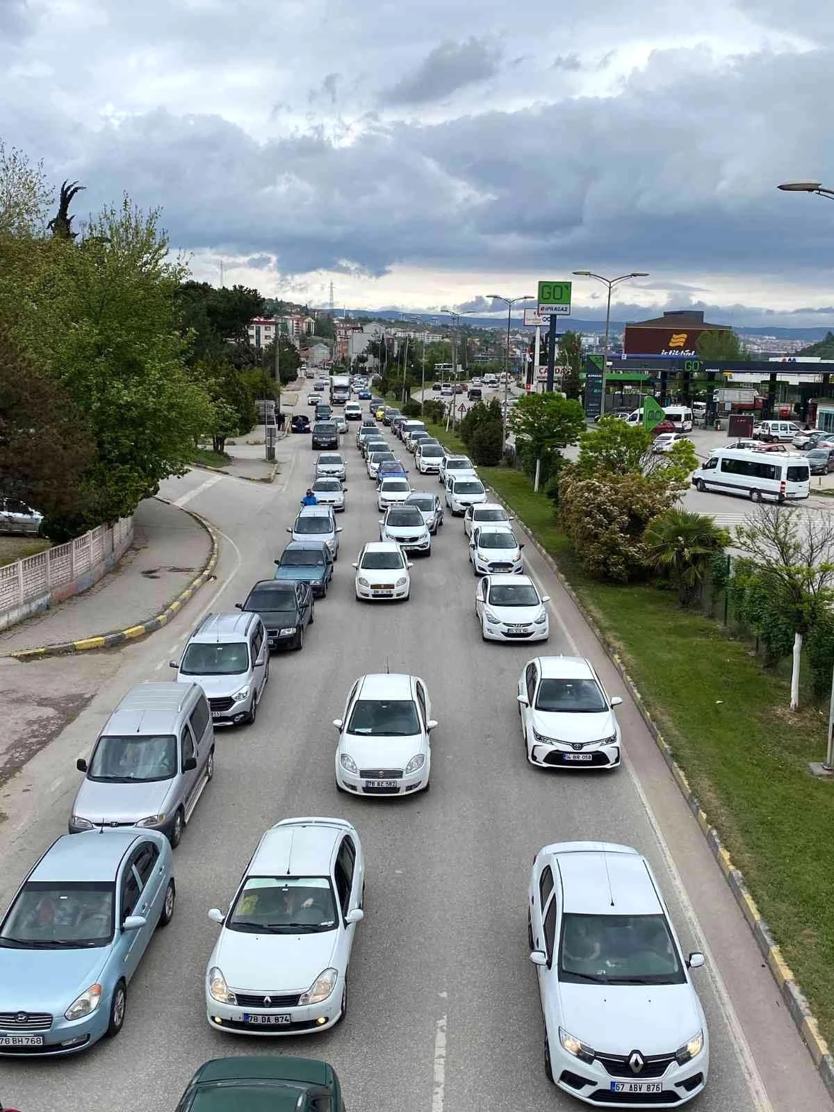 Karabük\'te trafiğe kayıtlı araç sayısı 68 bin 621\'e yükseldi