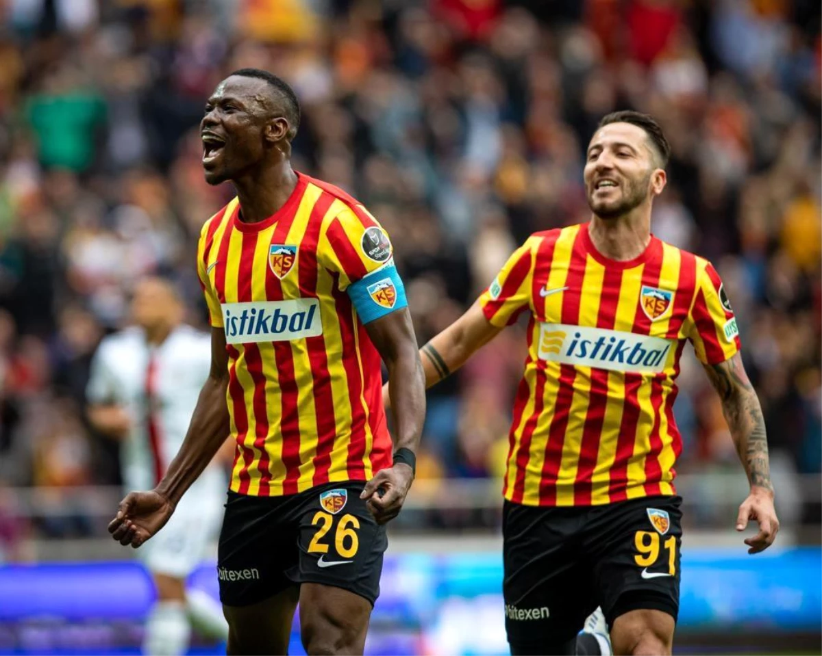 Kayserispor 38 maçta 54 gol attı