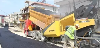 Samandağ'da Yol Yapım Çalışmaları Devam Ediyor