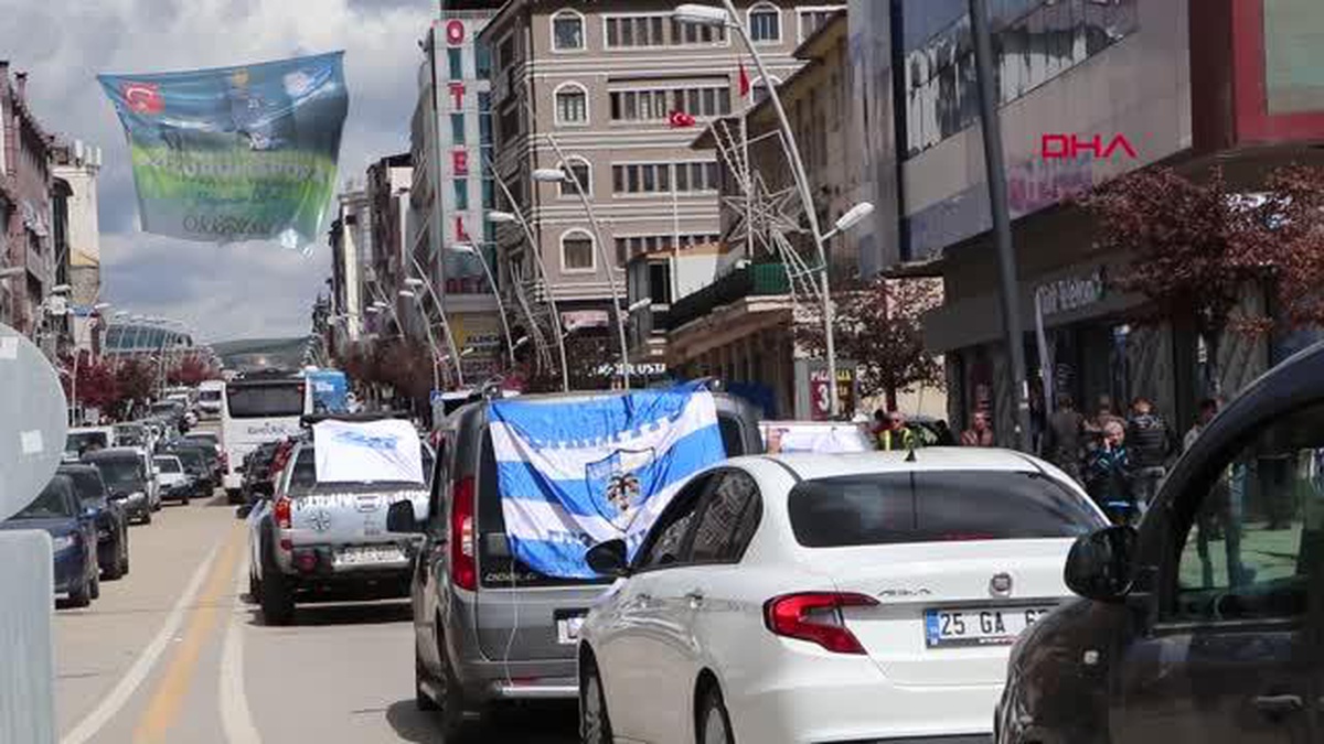 SPOR Kadın Off-Roadculardan BB Erzurumspor\'a destek konvoyu
