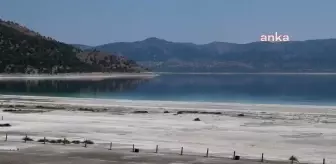 Tabiat Varlıklarını Koruma Genel Müdür Yardımcısı Oktar, Salda Gölü'nde Açıklama Yaptı: 'Nasa'nın Paylaşımı ile Çok Yoğun Ziyaretçi Akınına Uğradı.