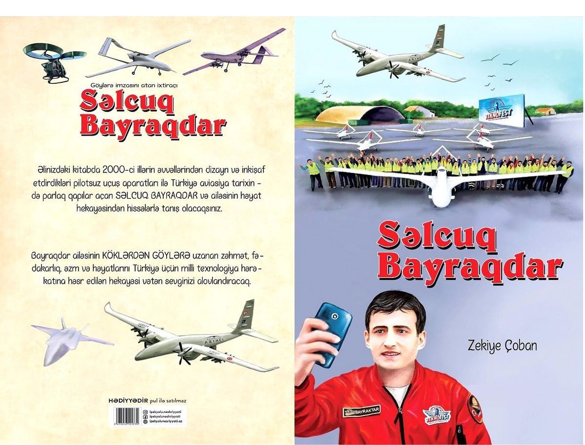 YTB, TEKNOFEST\'e özel "Göklere İmza Atanlar: Selçuk Bayraktar" kitabı hazırladı