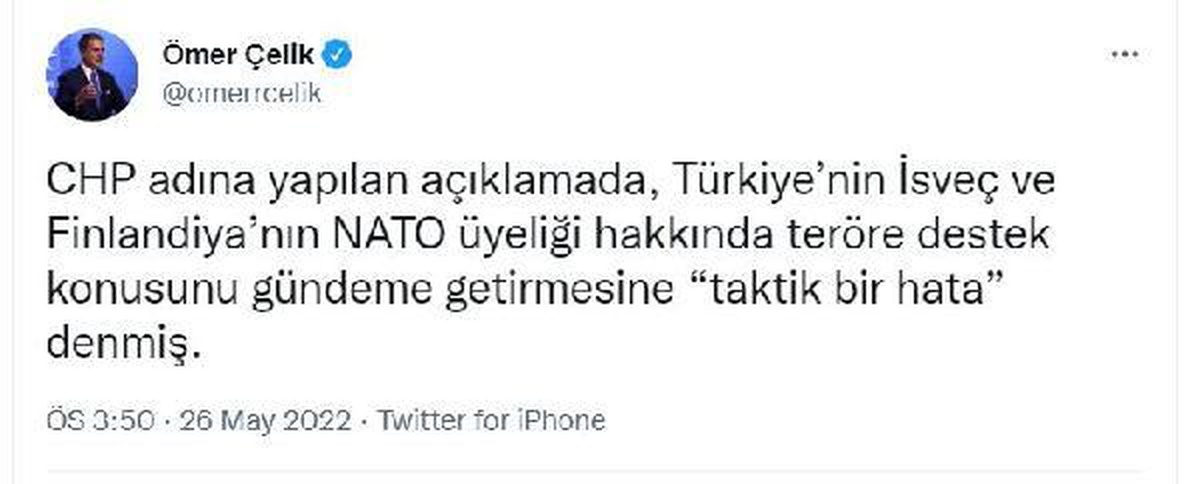 AK Parti Sözcüsü Çelik\'ten CHP Genel Başkan Başdanışmanı Çeviköz\'ün ifadelerine tepki Açıklaması